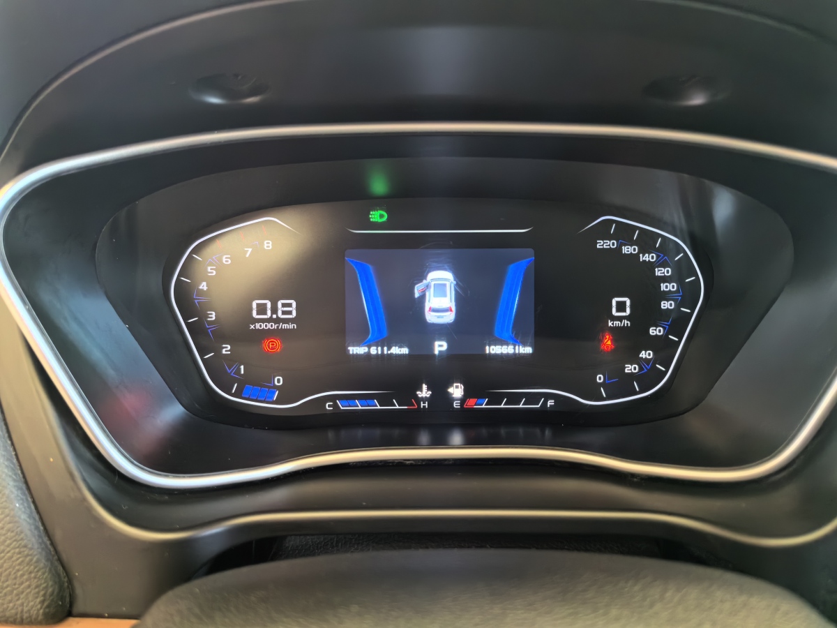 2019年5月吉利 远景SUV  2019款 1.4T CVT 4G互联旗舰型 国V