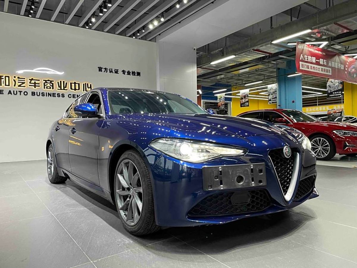 阿爾法·羅密歐 Giulia  2017款 2.0T 200HP 豪華版圖片