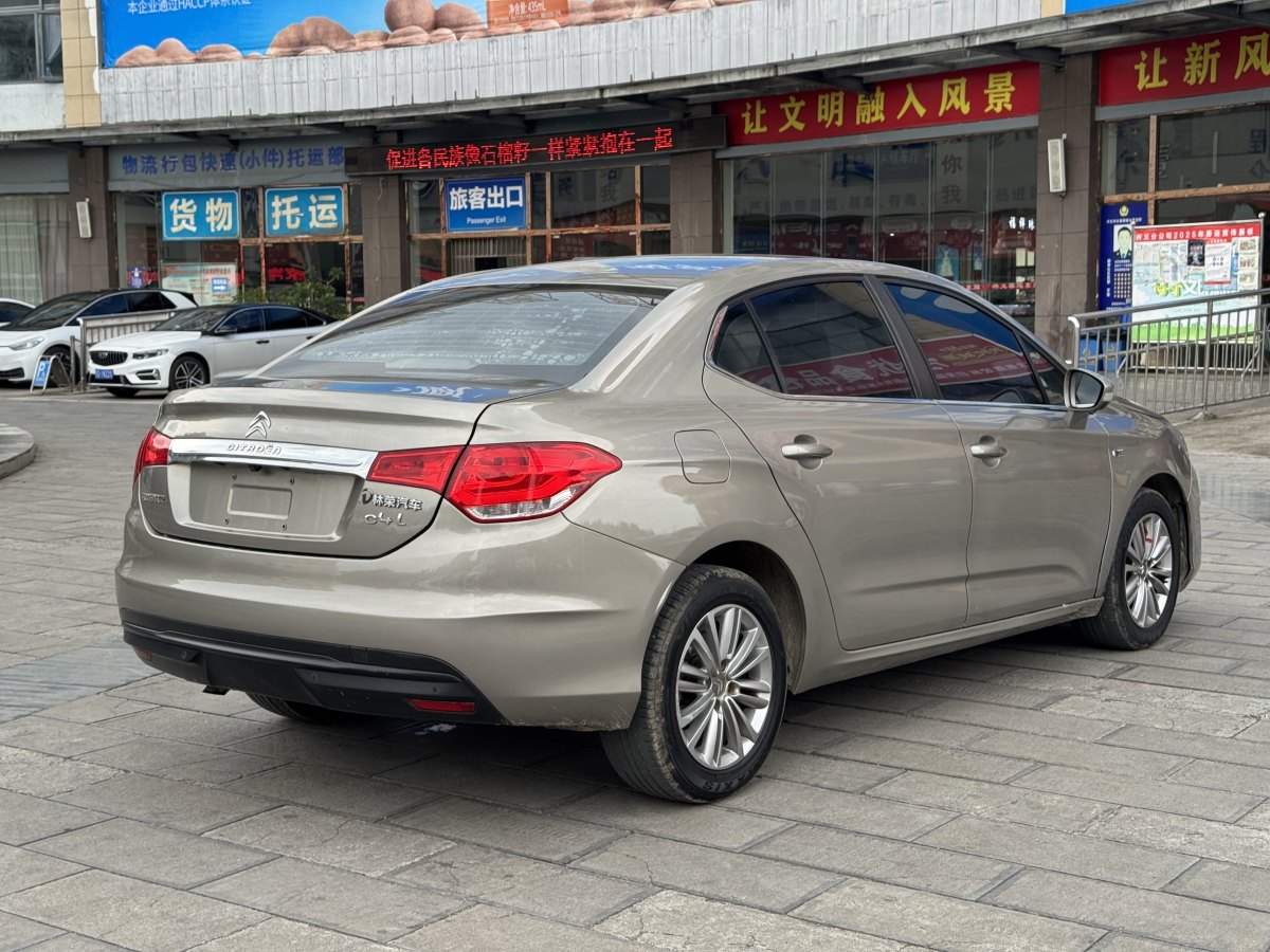 雪鐵龍 C4L  2016款 1.2T 自動領(lǐng)先型圖片