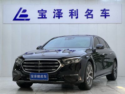 2024年12月 奔馳 奔馳E級(jí) 改款 E 300 L 時(shí)尚型圖片