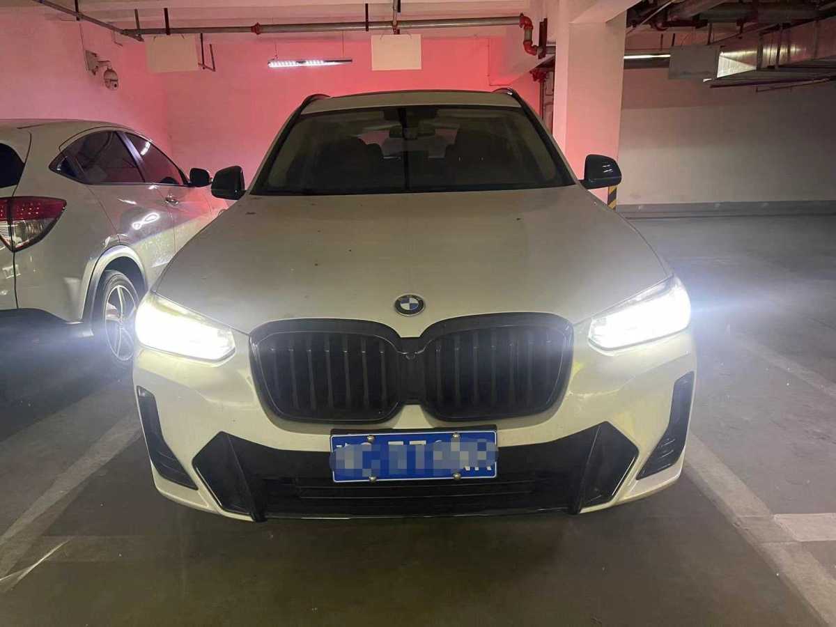 寶馬 寶馬X3  2022款 改款 xDrive30i 領(lǐng)先型 M曜夜套裝圖片