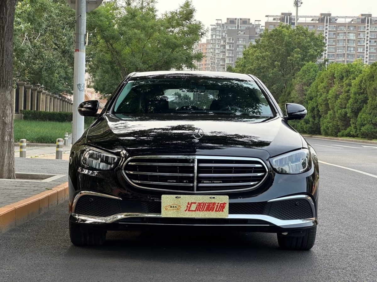 奔馳 奔馳E級(jí)  2023款 改款 E 300 L 時(shí)尚型圖片