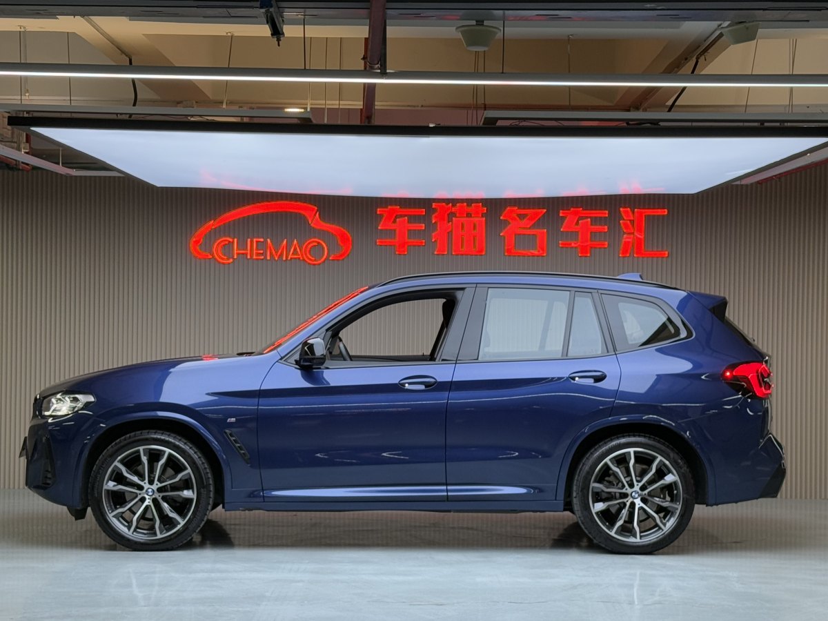 寶馬 寶馬X3  2022款 改款 xDrive30i 領(lǐng)先型 M曜夜套裝圖片