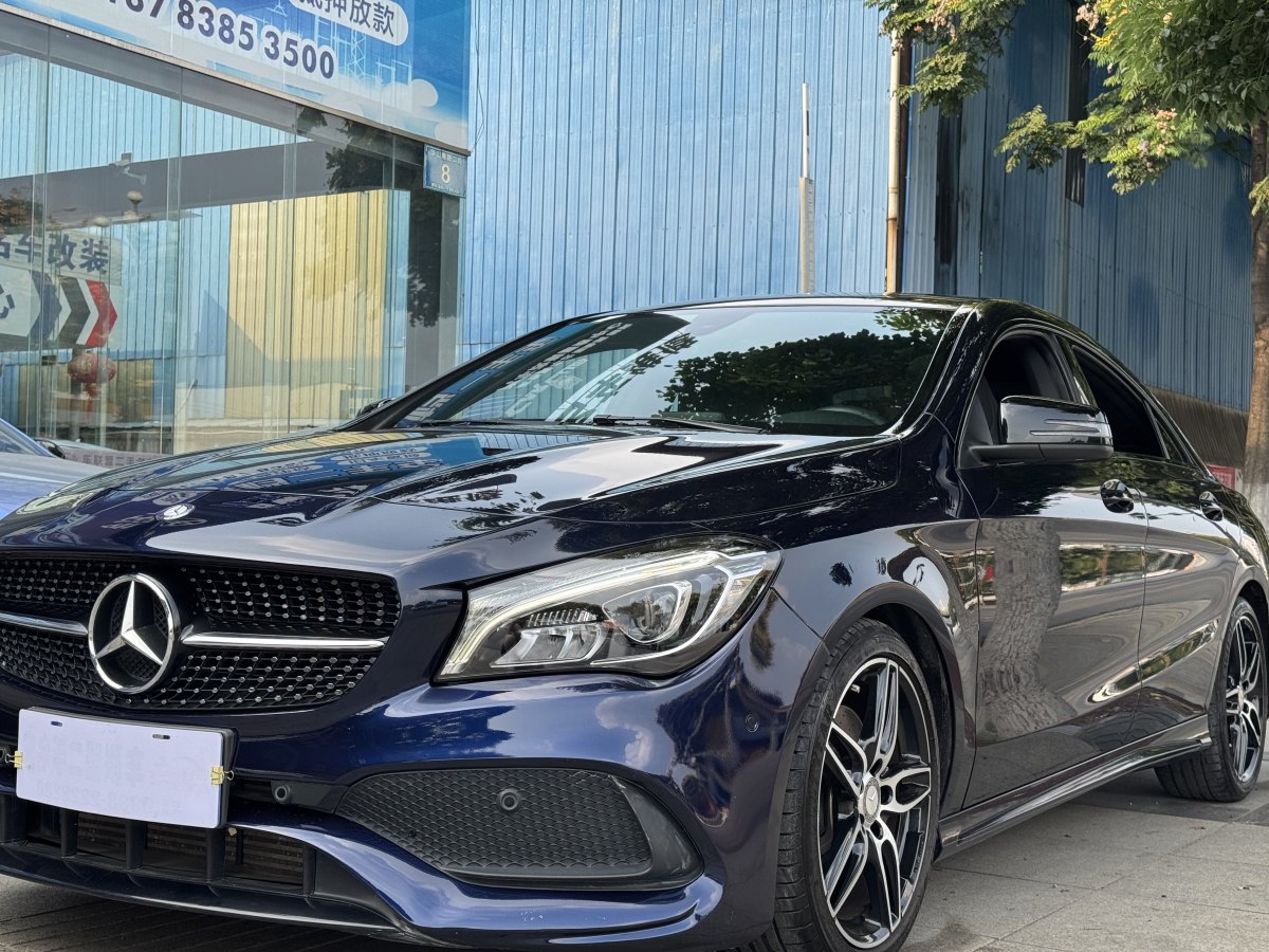 2017年5月奔馳 奔馳CLA級(jí)  2018款 CLA 220 4MATIC