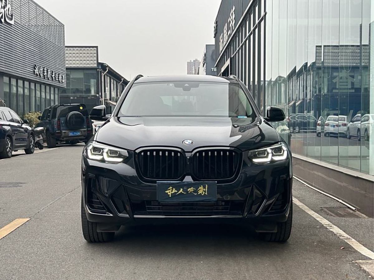 寶馬 寶馬X3  2023款 改款 xDrive30i 領(lǐng)先型 M曜夜套裝圖片