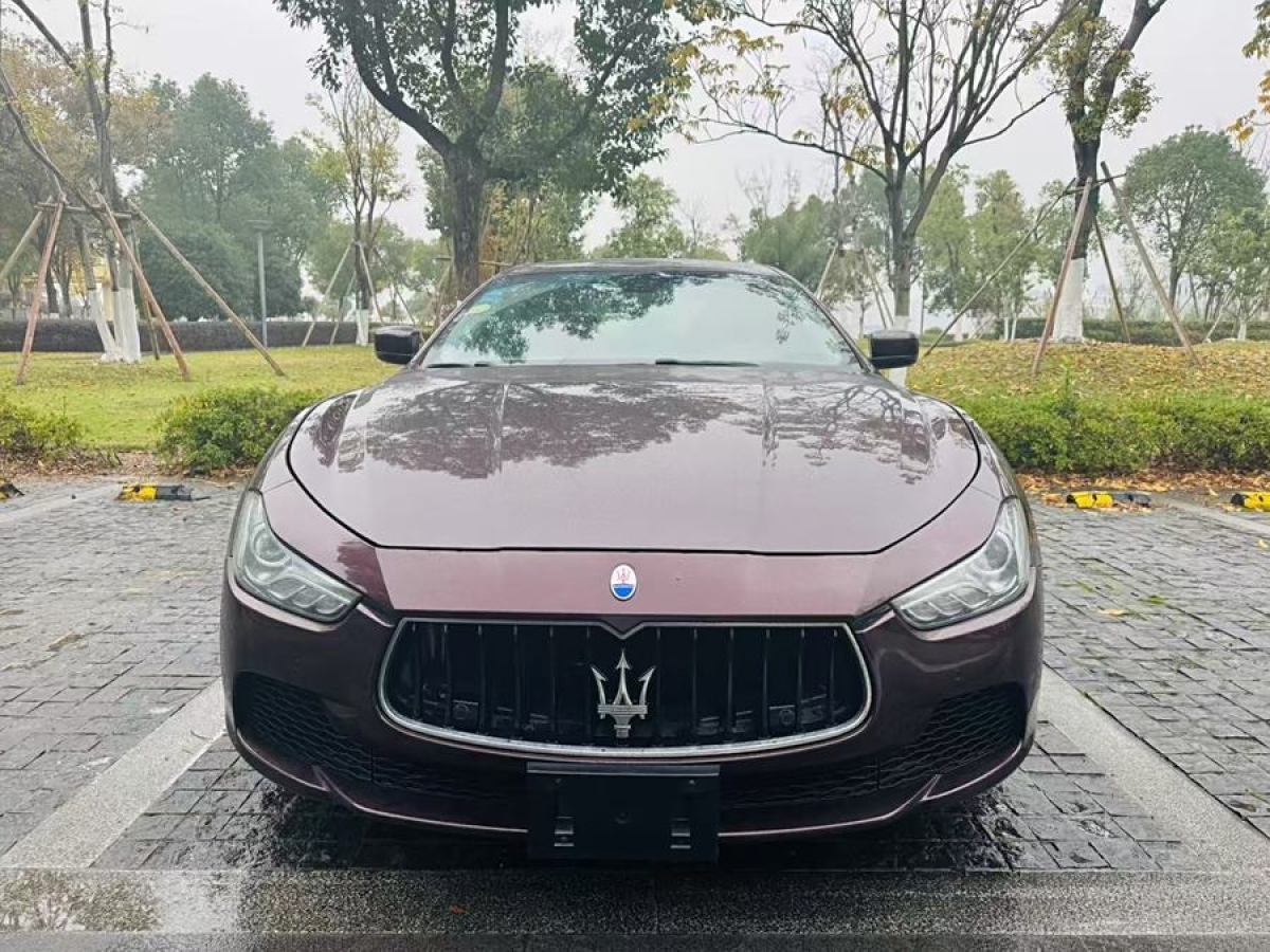 瑪莎拉蒂 Ghibli  2014款 3.0T 標(biāo)準(zhǔn)版圖片