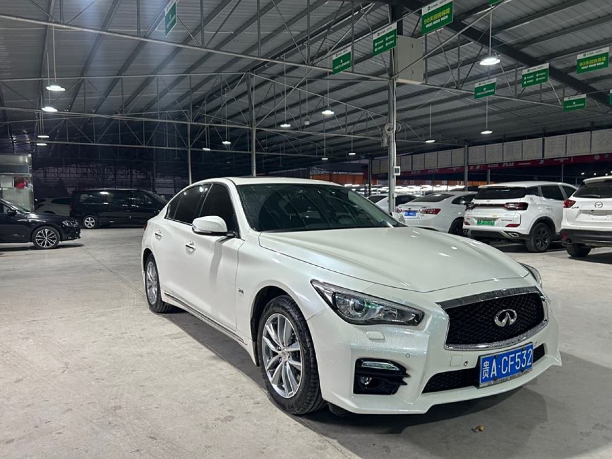 英菲尼迪 Q50L  2016款 2.0T 悅享版圖片