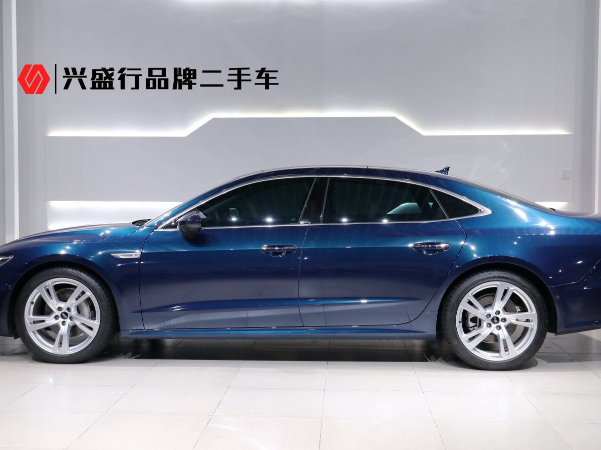 2024年9月奧迪 奧迪A7L  2024款 45TFSI quattro S-line 見(jiàn)遠(yuǎn)型 流晶套裝