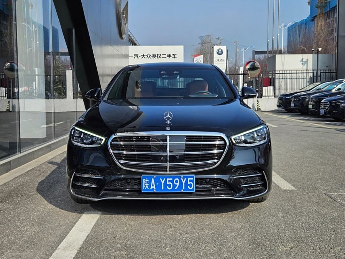 2024年4月奔馳 奔馳S級(jí)  2024款 改款 S 450 L 4MATIC