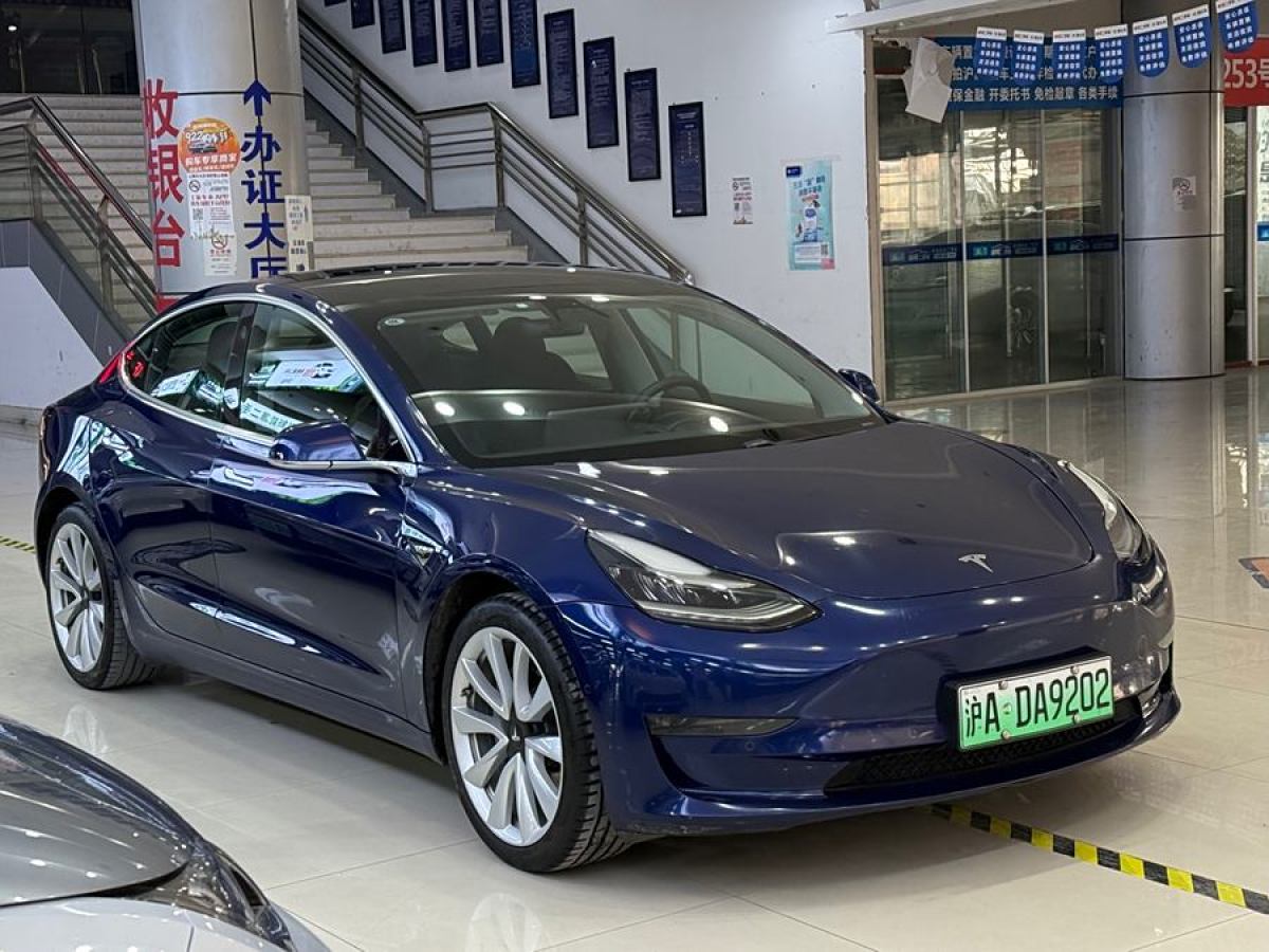 2020年7月特斯拉 Model 3  2020款 改款 長(zhǎng)續(xù)航后輪驅(qū)動(dòng)版