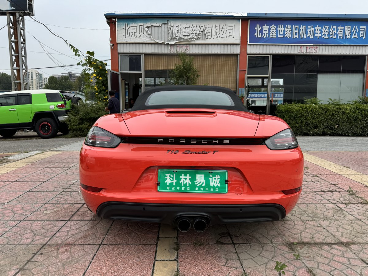 2021年8月保時(shí)捷 718  2019款 Boxster 2.0T