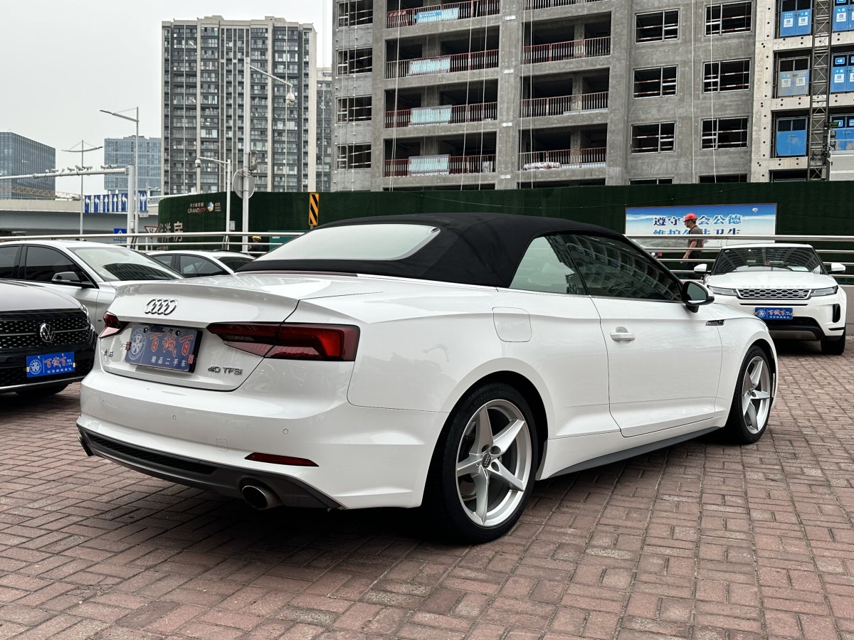 奧迪 奧迪A5  2017款 Cabriolet 40 TFSI 時尚型圖片
