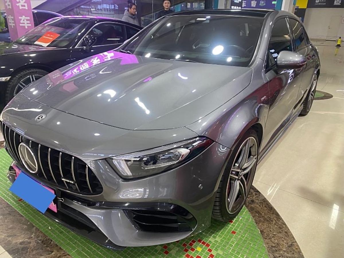 奔馳 奔馳A級(jí)AMG  2020款 改款 AMG A 45 4MATIC+圖片