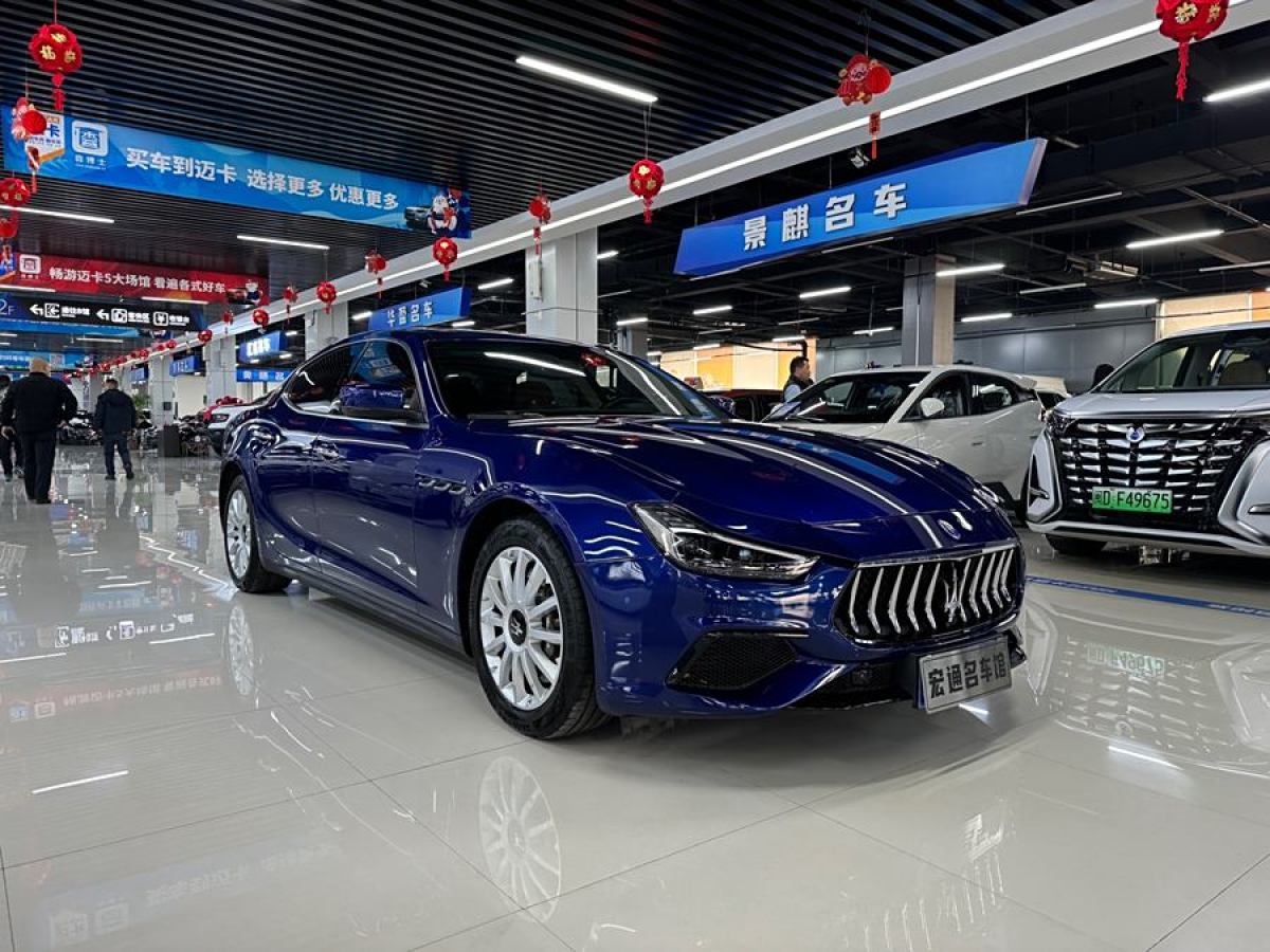 瑪莎拉蒂 Ghibli  2014款 3.0T 標(biāo)準(zhǔn)版圖片