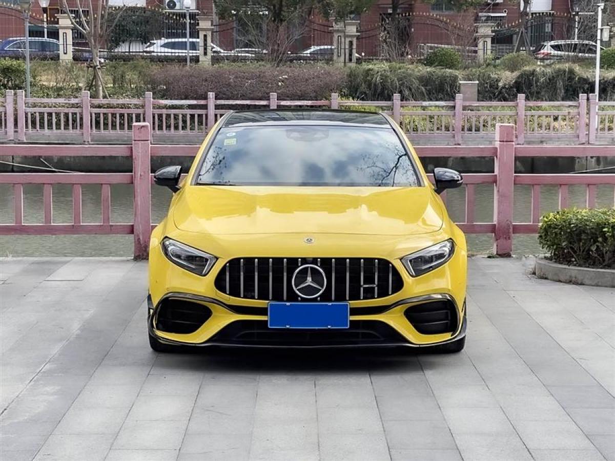 奔馳 奔馳A級(jí)AMG  2020款 改款 AMG A 45 S 4MATIC+圖片