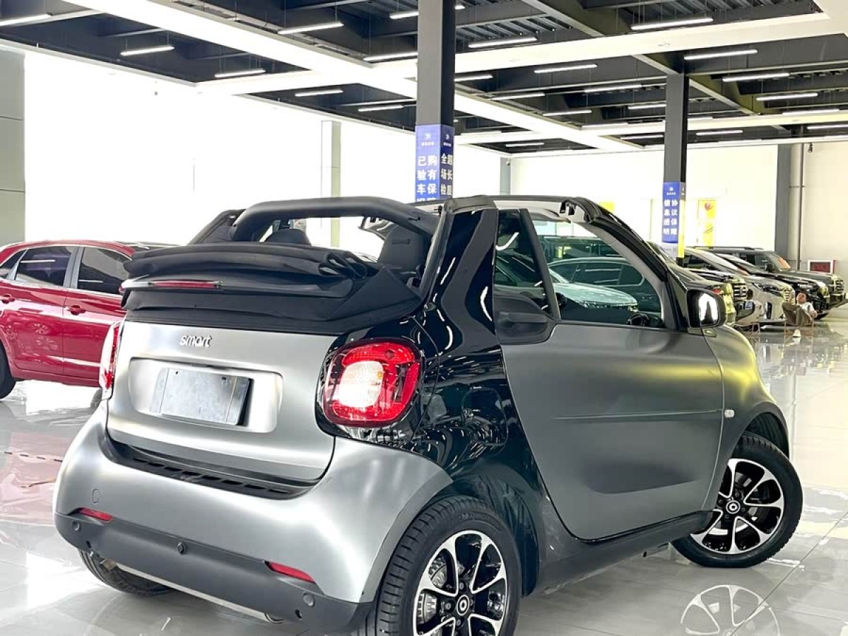 smart fortwo  2016款 1.0L 52千瓦敞篷激情版圖片