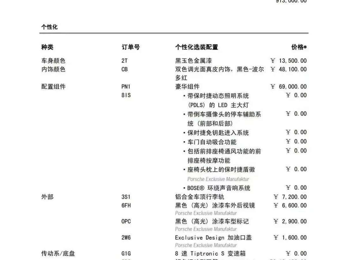 保時(shí)捷 Cayenne  2019款 Cayenne 3.0T圖片