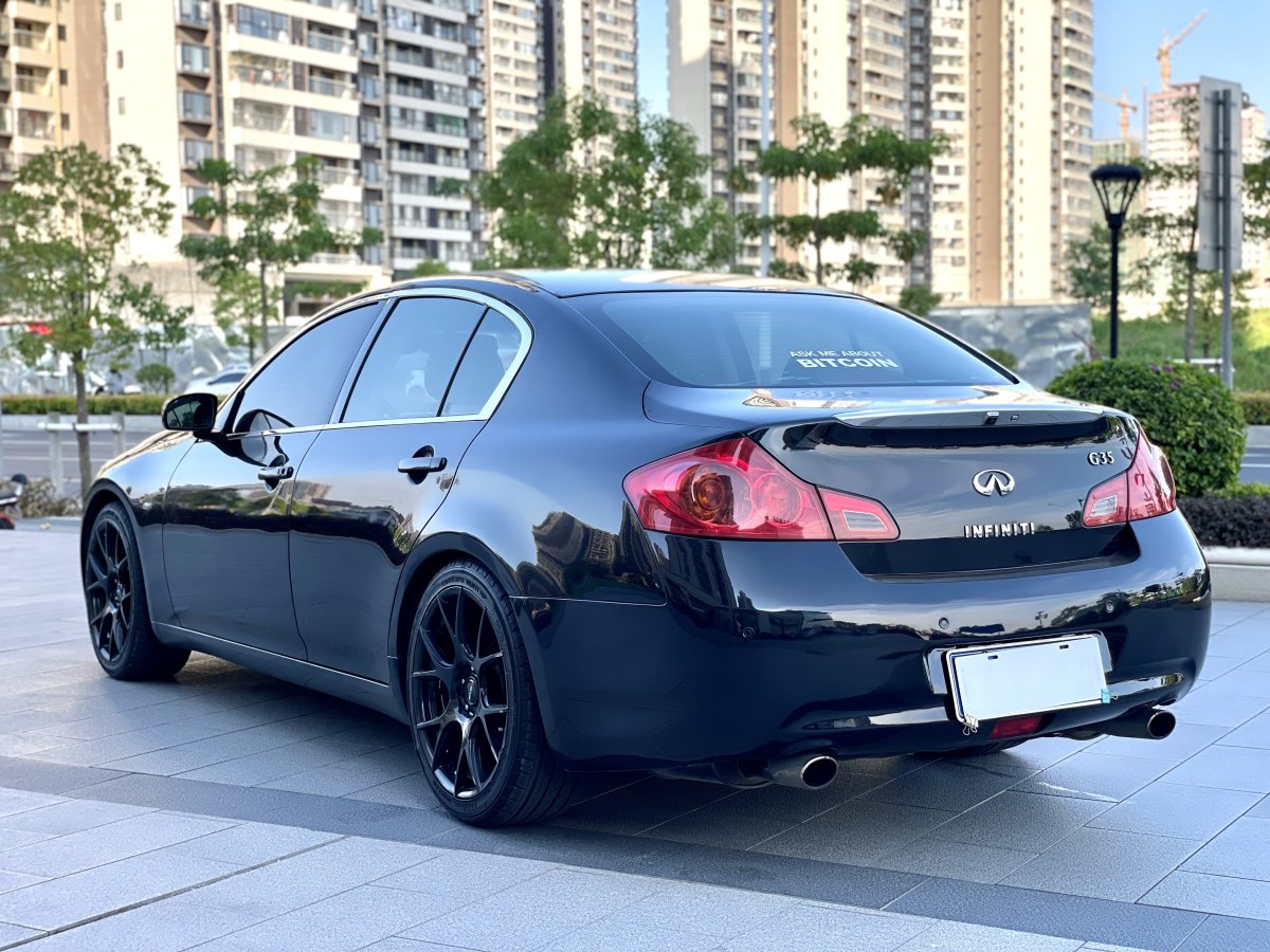 2008年8月英菲尼迪 G系  2007款 G35 至尊版