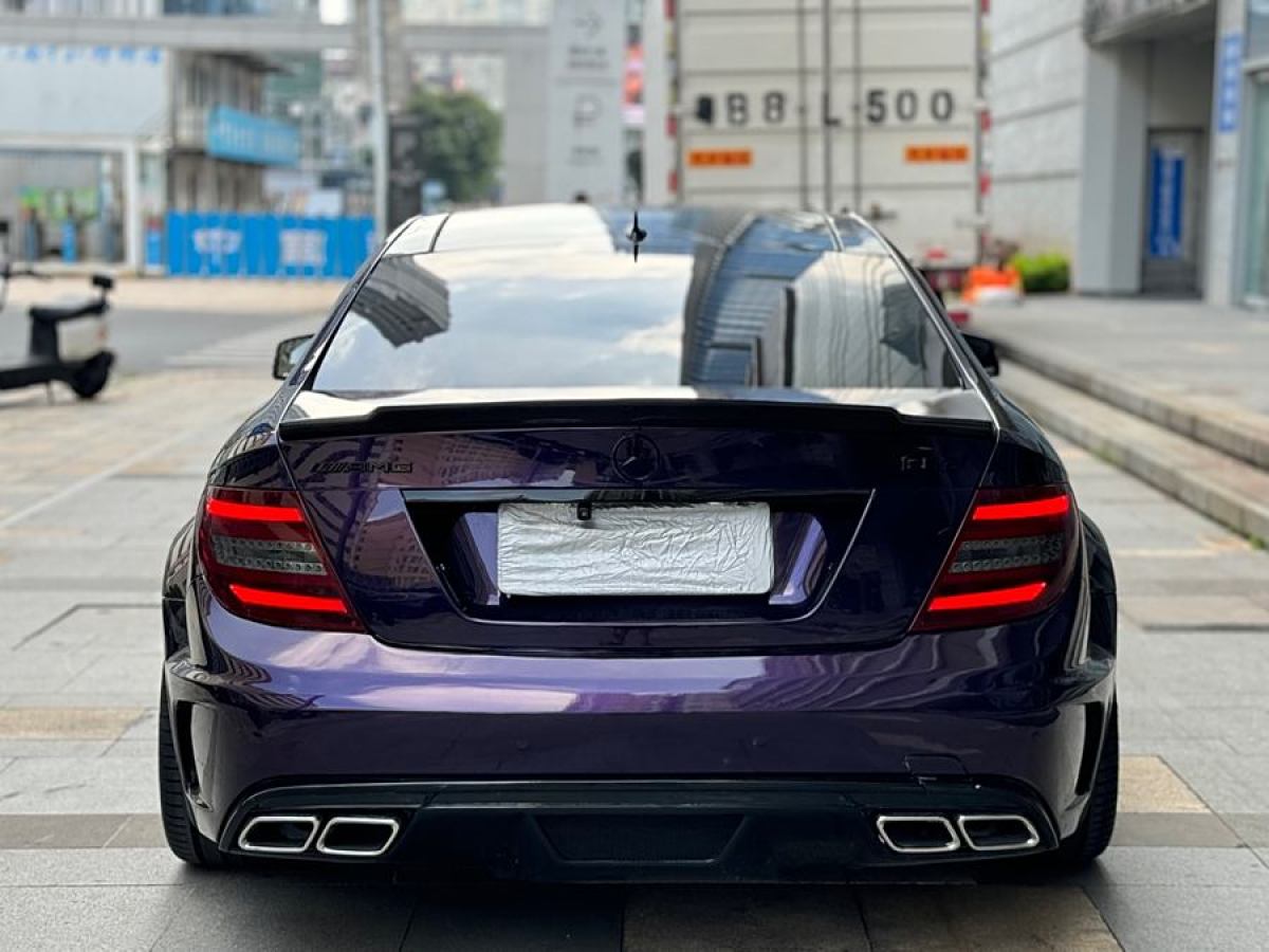 2014年1月奔馳 奔馳C級AMG  2012款 AMG C 63 Coupe 高性能版