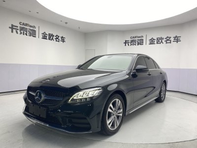 2021年2月 奔馳 奔馳C級(jí) C 200 L 時(shí)尚型運(yùn)動(dòng)版圖片