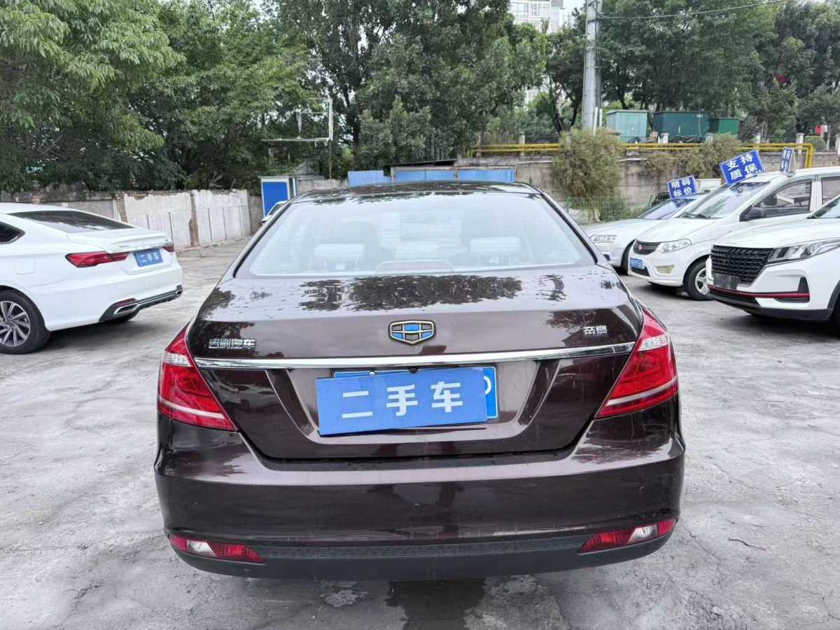 吉利 帝豪  2017款 三廂百萬款 1.5L CVT豪華型圖片