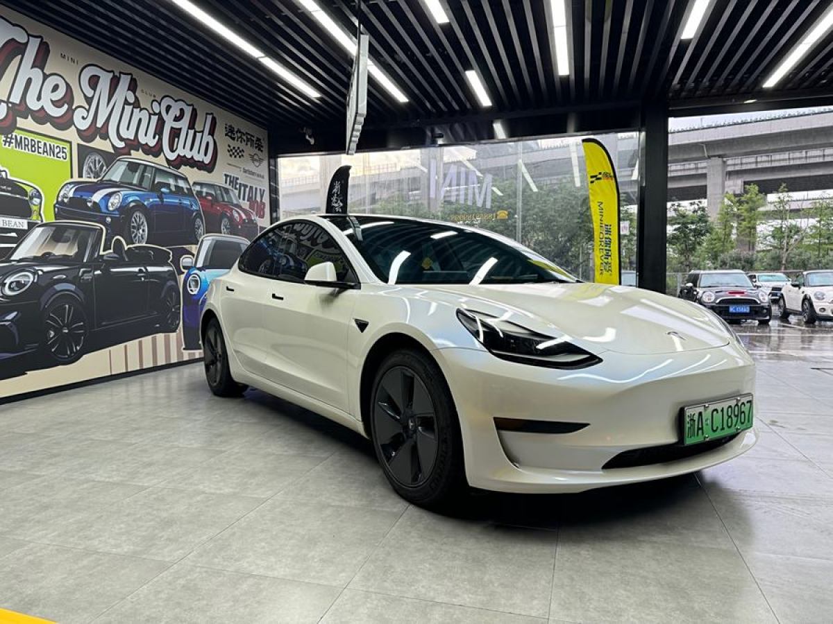 特斯拉 Model Y  2021款 改款 標(biāo)準(zhǔn)續(xù)航后驅(qū)升級版圖片