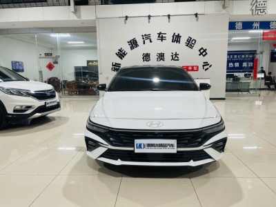 2024年10月 現(xiàn)代 伊蘭特 1.5L CVT GLX精英版圖片