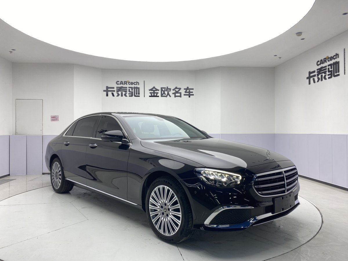 奔馳 奔馳E級(jí)  2023款 改款 E 300 L 時(shí)尚型圖片