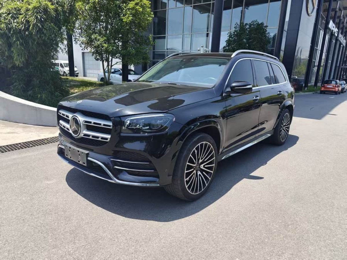 奔馳 奔馳GLS  2021款 改款 GLS 450 4MATIC 時(shí)尚型圖片
