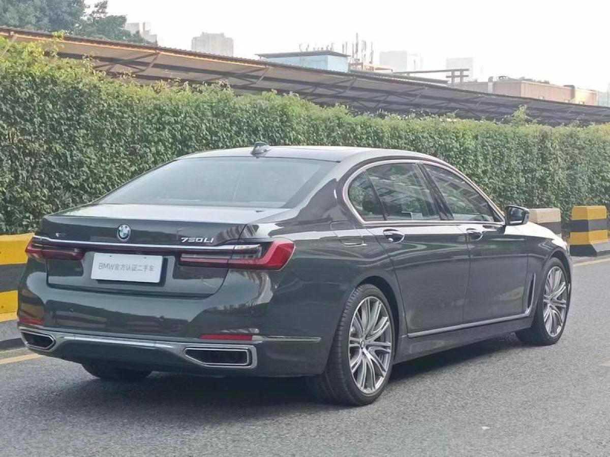 寶馬7系 2019款 改款 750li xdrive v8 豪華套裝 黑色 自動檔對價格