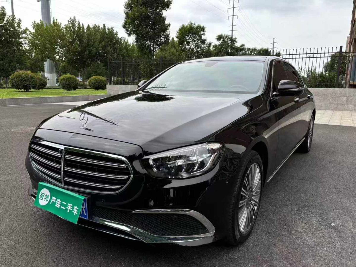 奔馳 奔馳E級  2021款 E 300 L 豪華型圖片