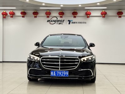 2022年8月 奔驰 奔驰S级(进口) 改款 S 400 L 商务型图片