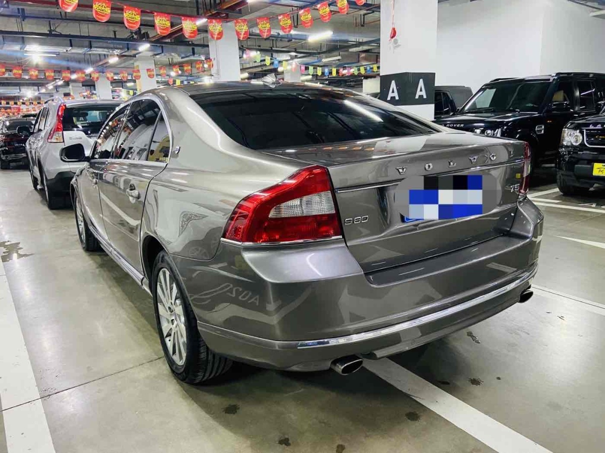 沃爾沃 S80  2012款 S80L 2.0T T5 智雅版圖片