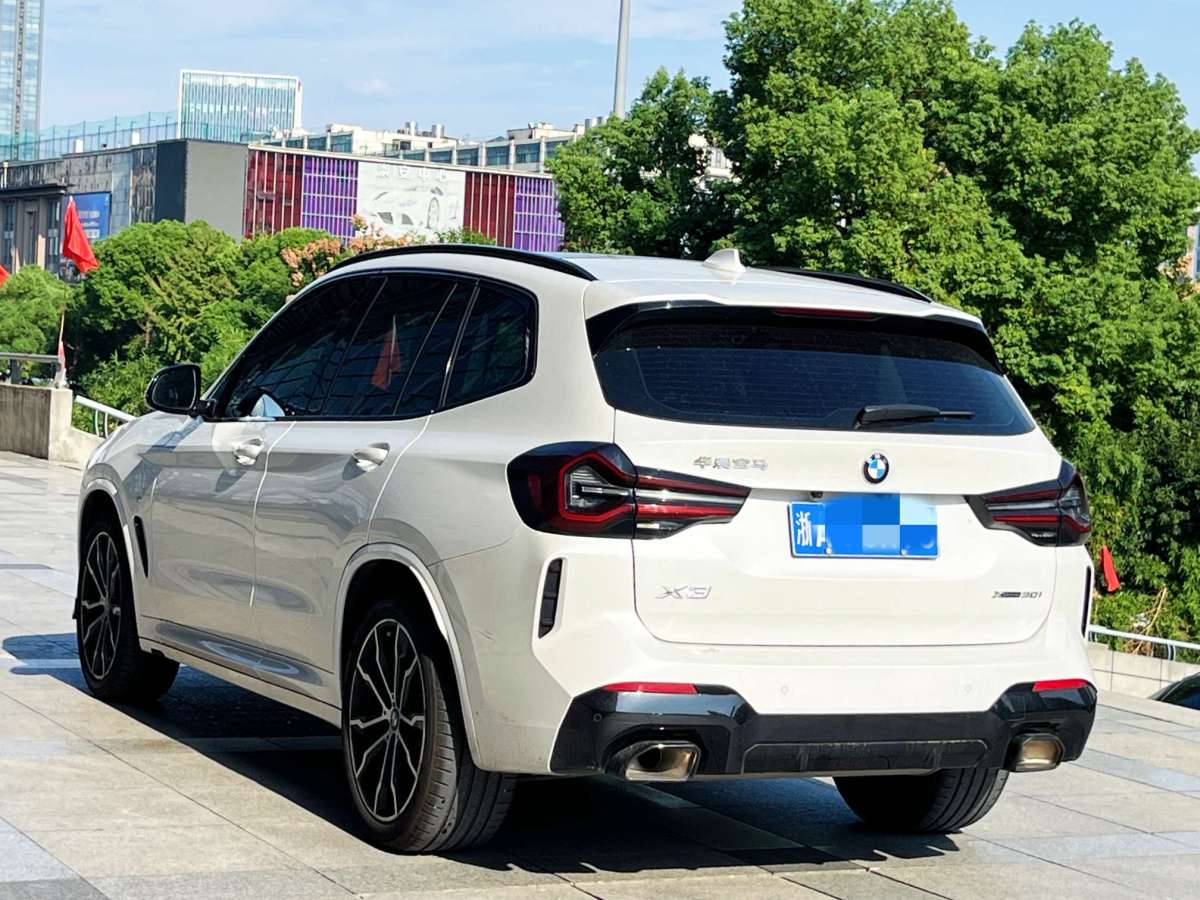 寶馬 寶馬X3  2022款 xDrive30i 領(lǐng)先型 M曜夜套裝圖片