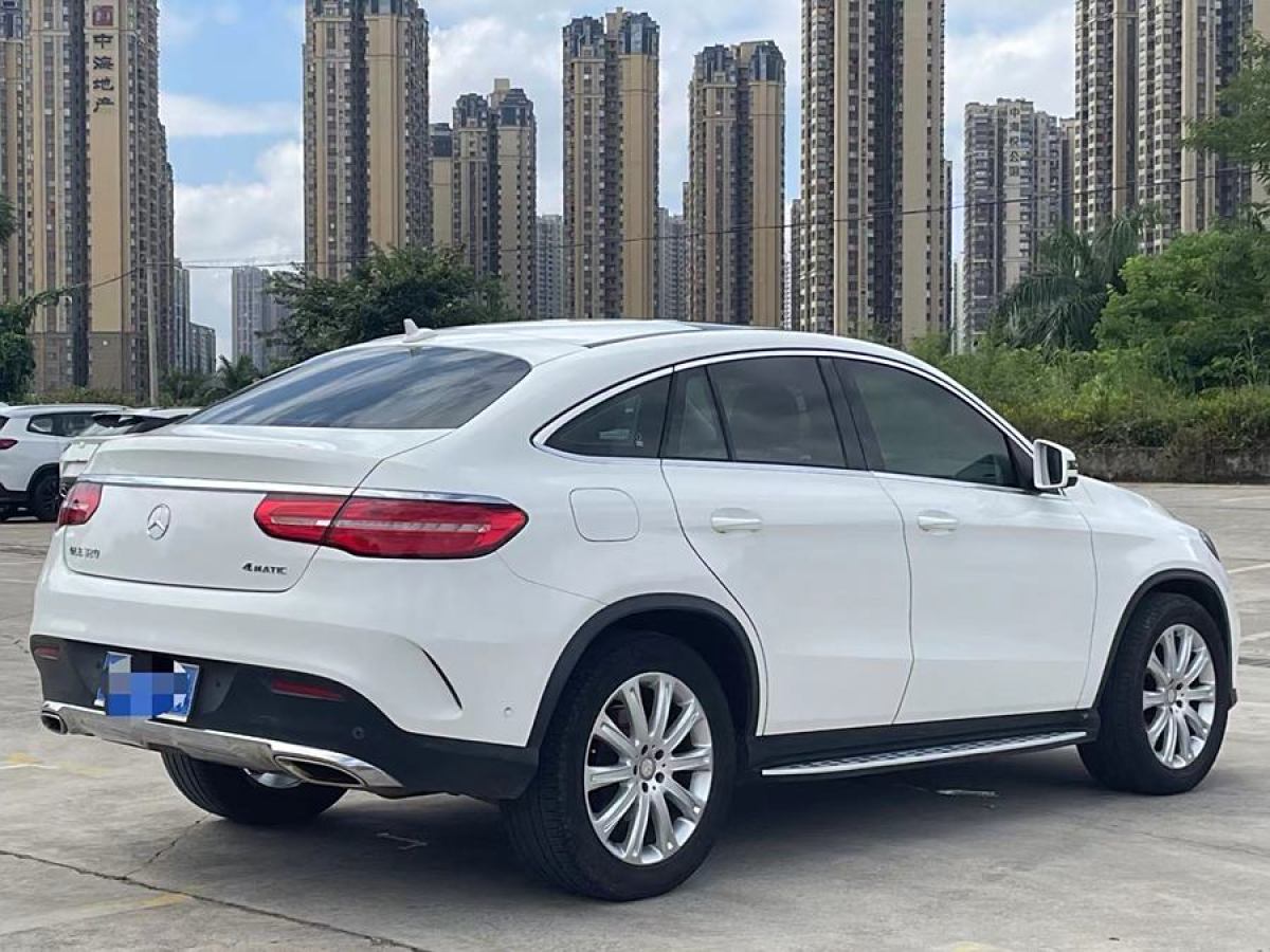 2016年8月奔馳 奔馳GLE轎跑  2015款 GLE 320 4MATIC 轎跑SUV