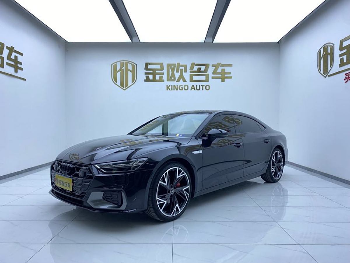 奧迪 奧迪A7L  2024款 45 TFSI quattro 黑武士版圖片