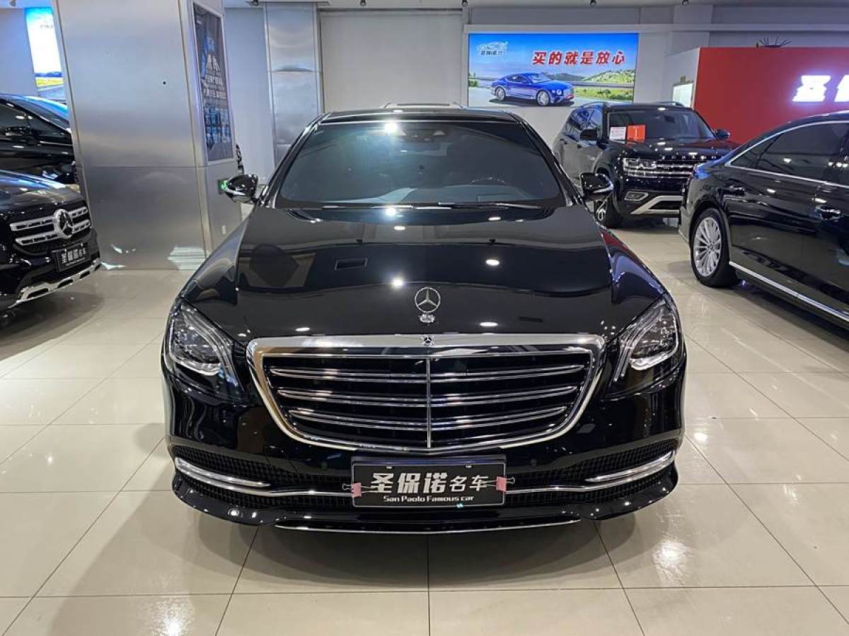 2019年6月奔馳 奔馳S級(jí)  2019款 S 350 L 豪華型 臻藏版