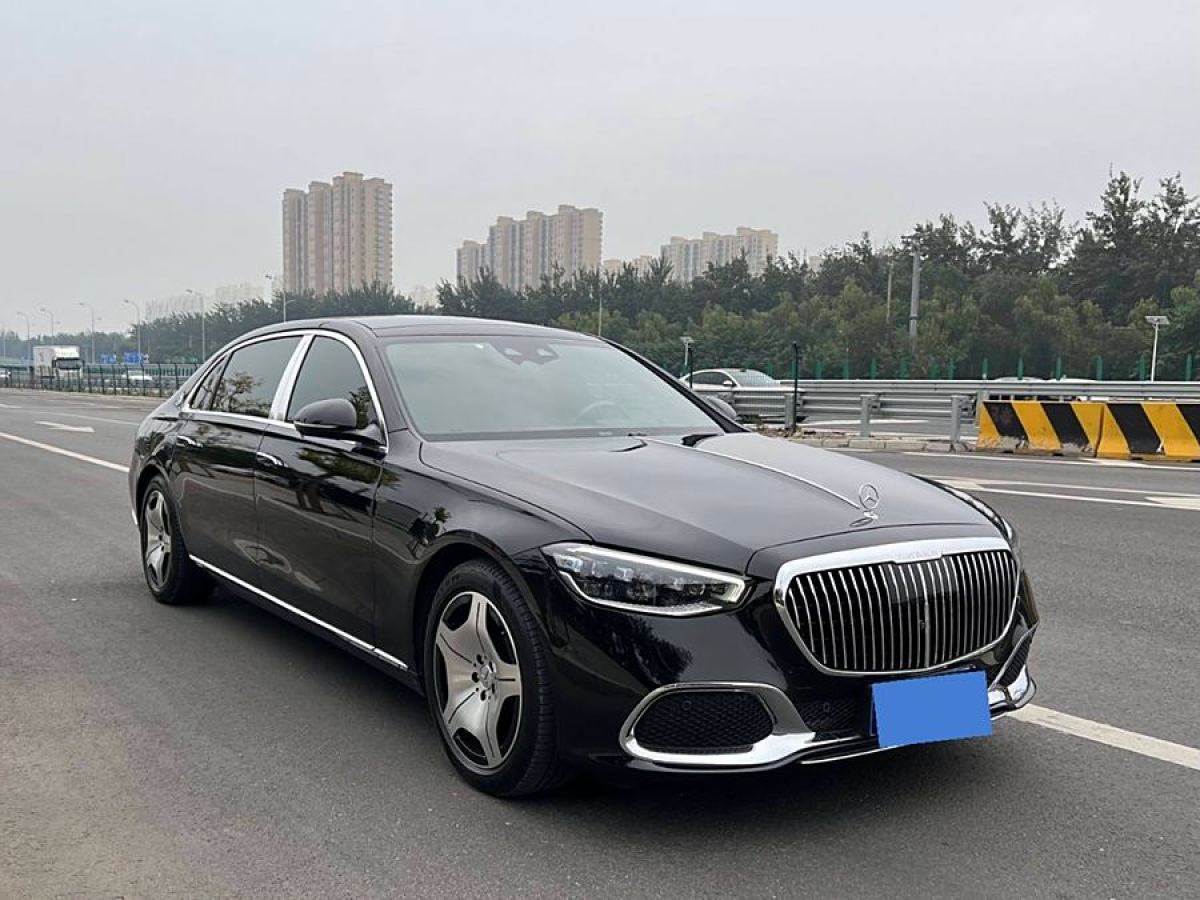 2022年8月奔馳 邁巴赫S級(jí)  2022款 S 480 4MATIC 智臻特別版