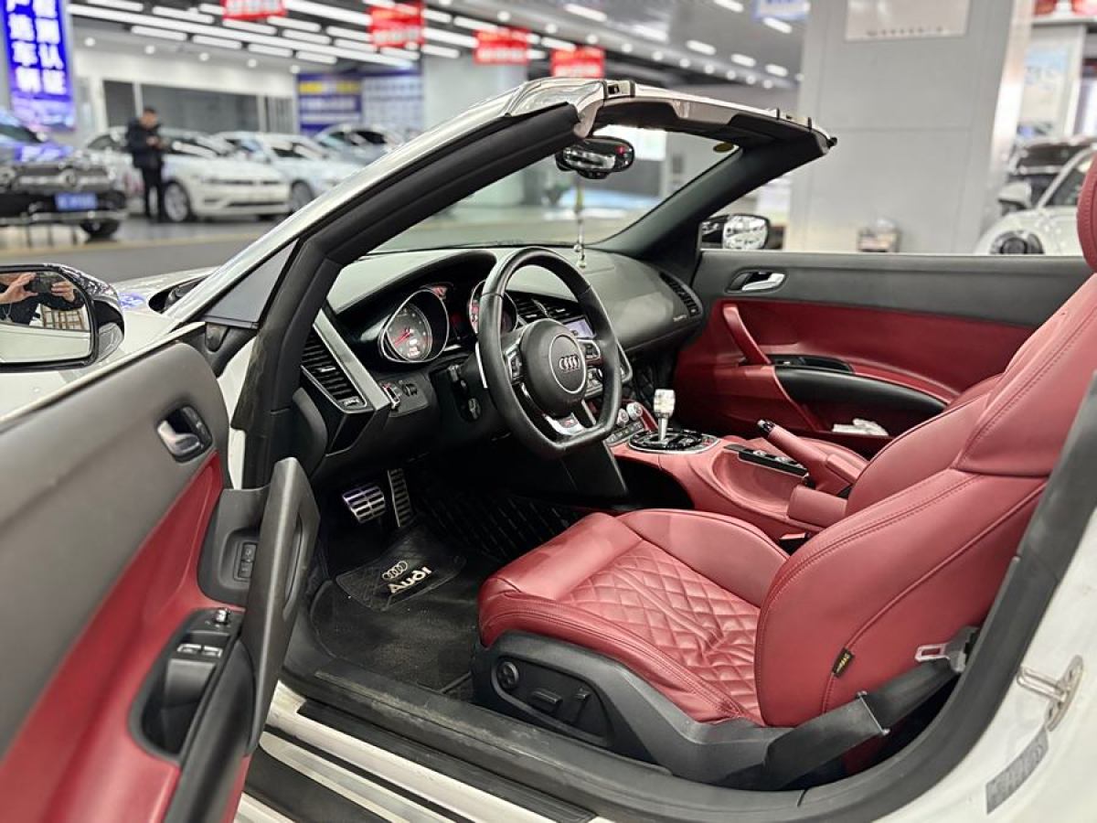 奧迪 奧迪R8  2014款 Spyder 4.2 FSI quattro圖片