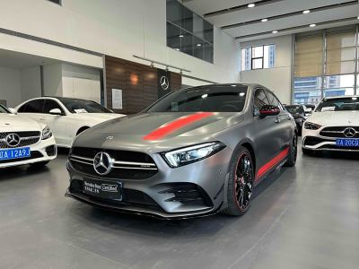 2022年1月 奔馳 奔馳A級(jí)AMG AMG A 35 L 4MATIC 熾夜特別版圖片