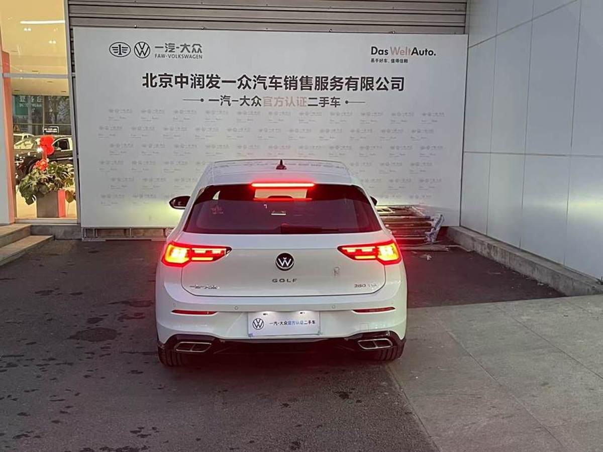 大眾 高爾夫  2021款 280TSI DSG R-Line圖片