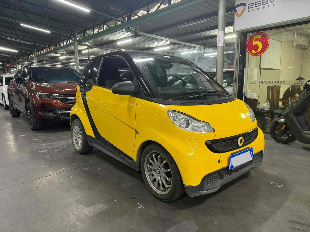 smart fortwo  2012款 1.0 MHD 硬頂標(biāo)準(zhǔn)版圖片