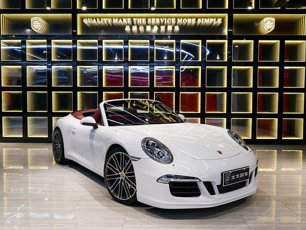 2014年8月保時(shí)捷 911  2012款 Carrera S Cabriolet 3.8L