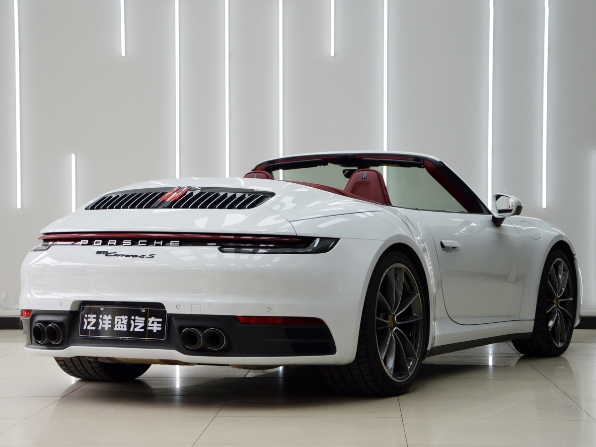 保時捷 911  2020款 Carrera 4 Cabriolet 3.0T圖片