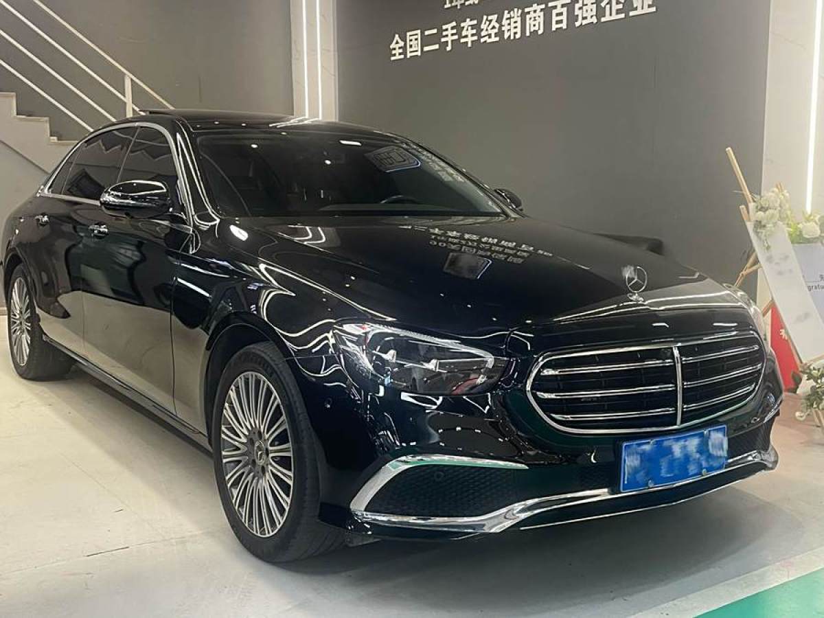 奔馳 奔馳E級  2021款 改款 E 300 L 豪華型圖片