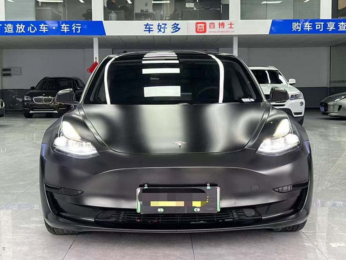 特斯拉 Model 3  2021款 改款 標(biāo)準(zhǔn)續(xù)航后驅(qū)升級版圖片