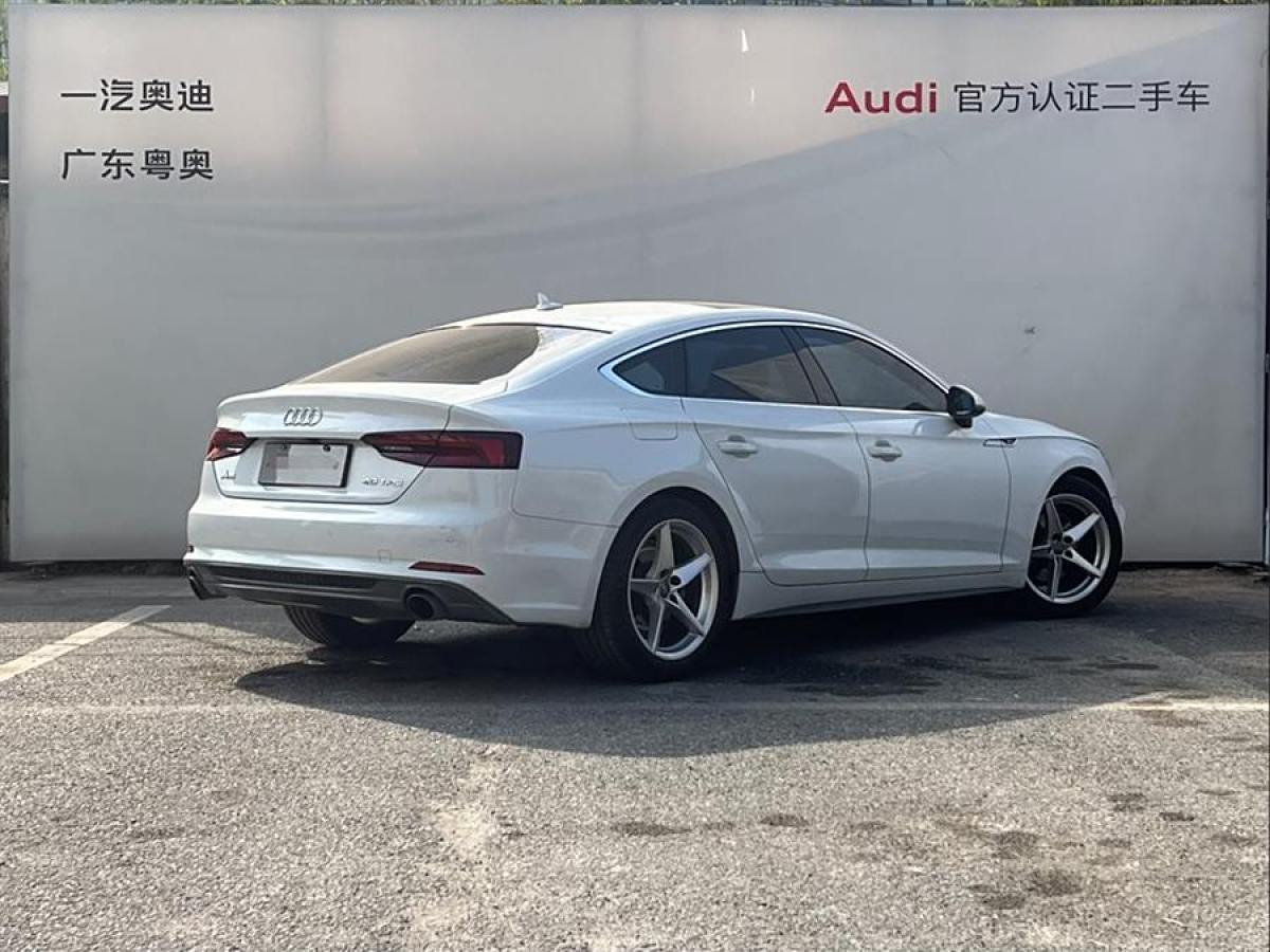 2018年7月奧迪 奧迪A5  2017款 Sportback 40 TFSI 時(shí)尚型