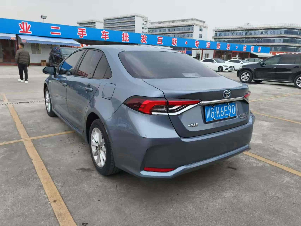 豐田 卡羅拉  2021款 雙擎 1.8L E-CVT精英版圖片