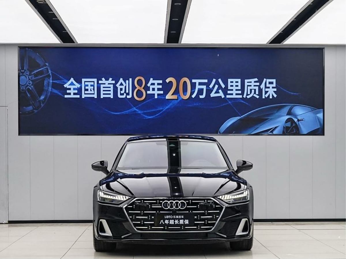 2022年2月奧迪 奧迪A7L  2024款 55TFSI quattro S-line 境遠型 流晶套裝