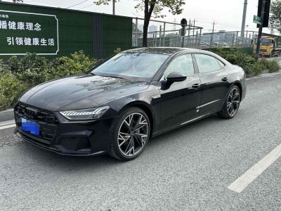 2024年9月 奧迪 奧迪A7L 45 TFSI quattro S-line 黑武士版圖片